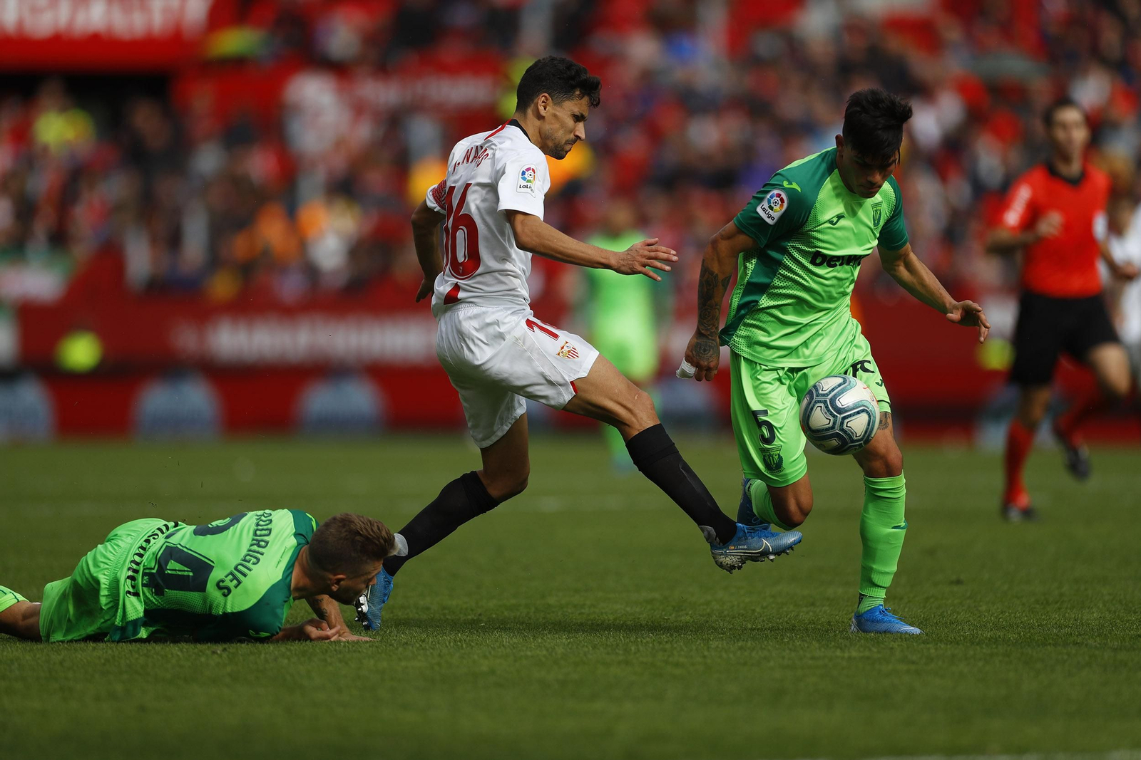 Las imágenes del Sevilla fc-Leganés