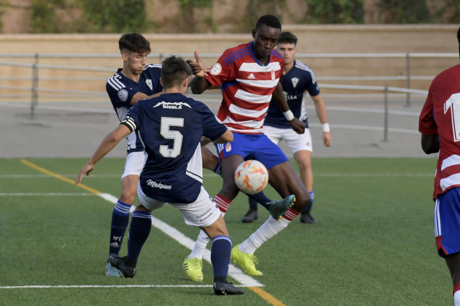 Imagen del encuentro ante el Marbella.