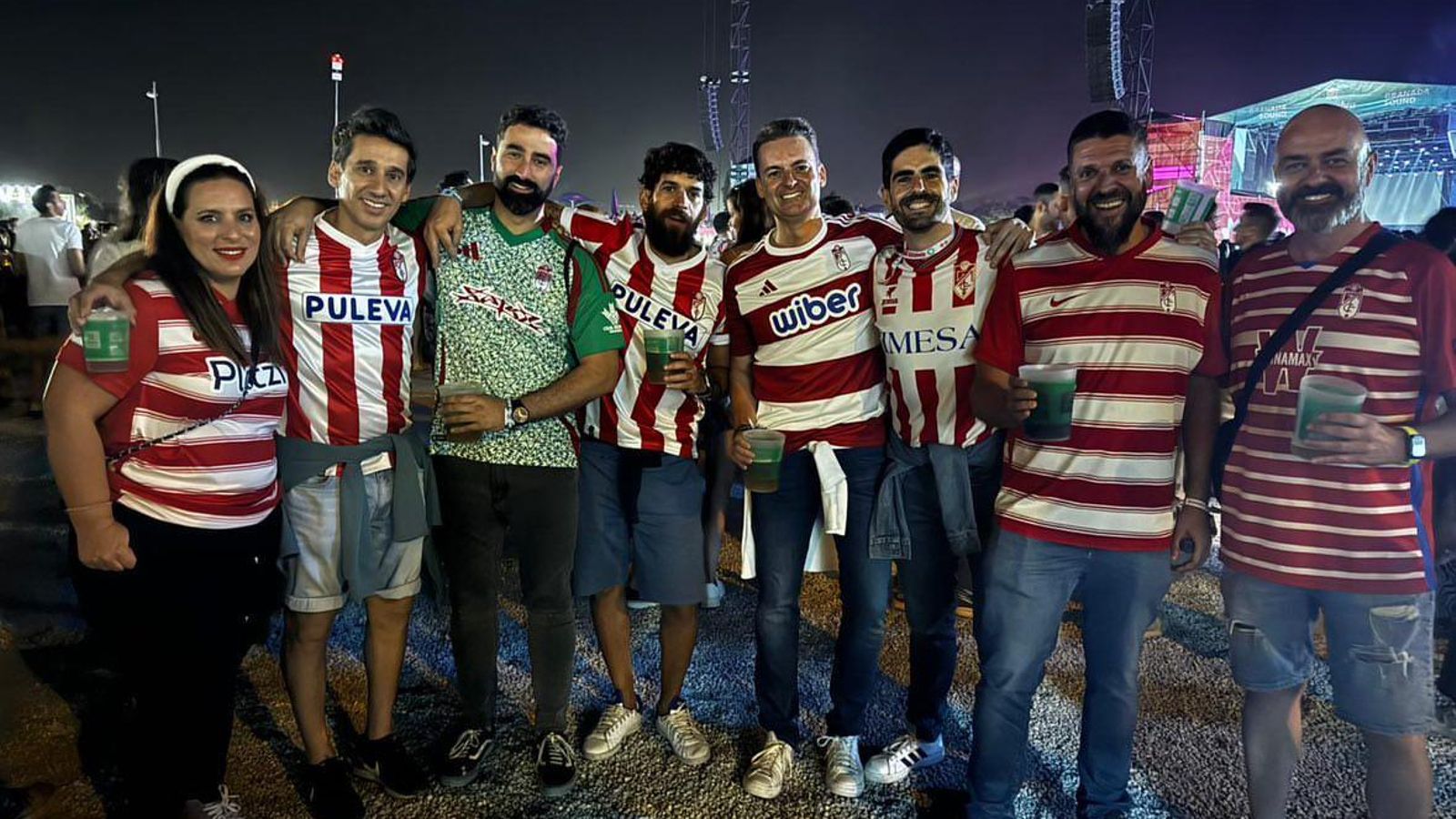 El Granada CF en el Granada Sound: mismos colores, mismo escudo, épocas para elegir