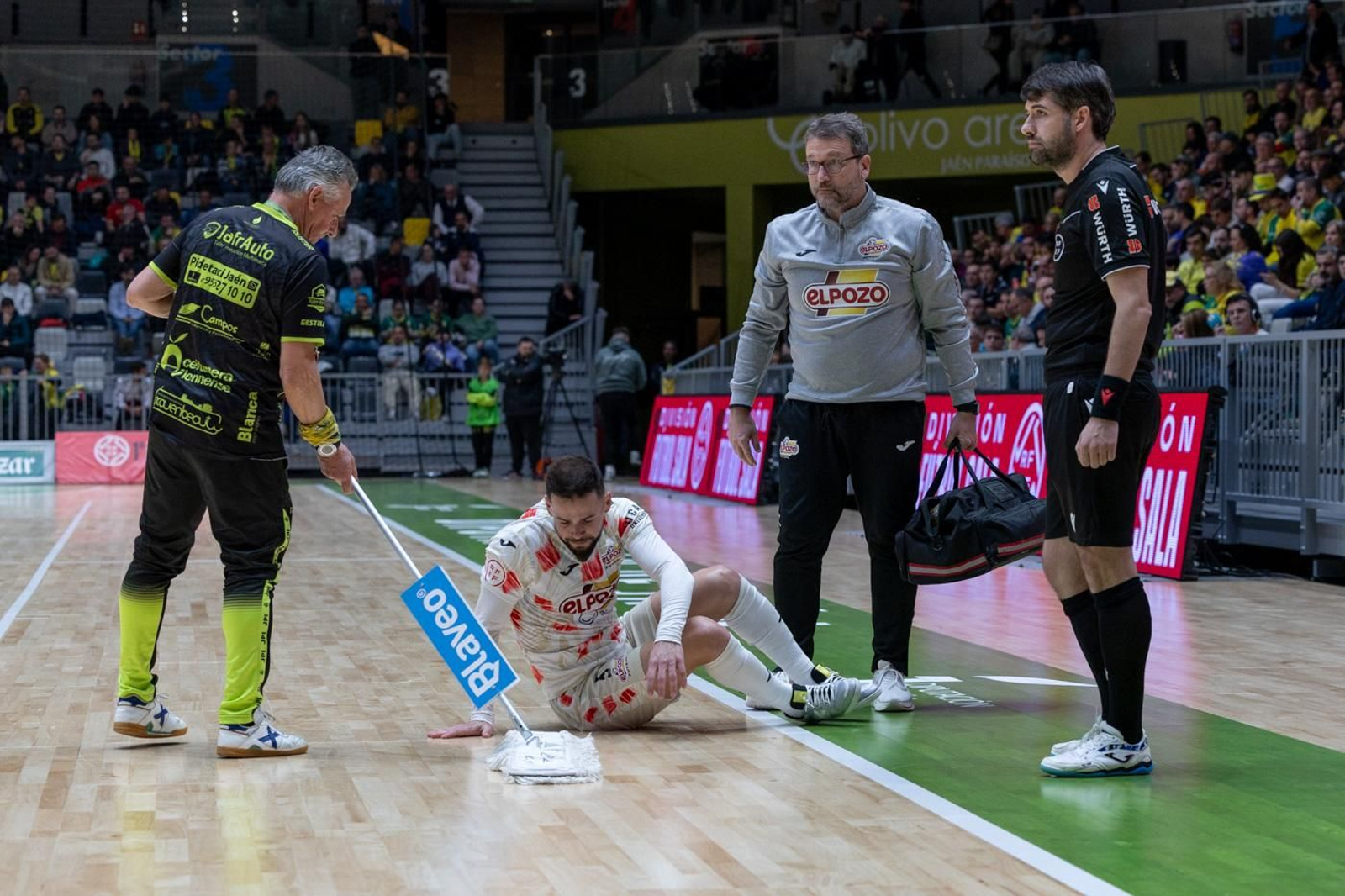 Las mejores fotos del empate entre Jaén Paraíso Interior FS y ElPozo Murcia