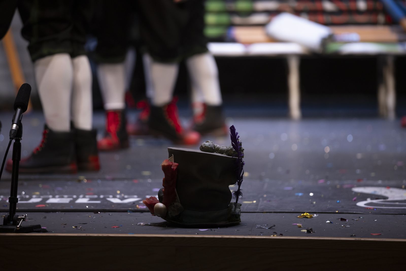 Imágenes de la murga "Los Lope de Pega" en la final del Carnaval Colombino 2024