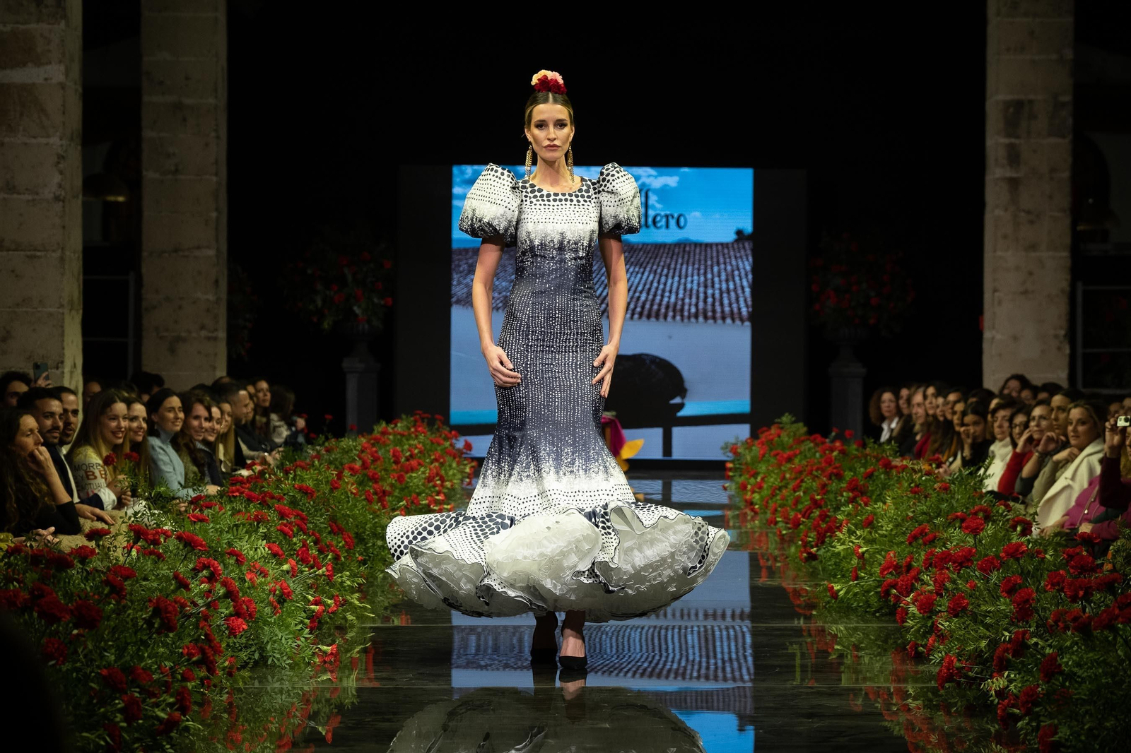 Desfile de Ernesto Sillero en la Pasarela Flamenca Jerez Tío Pepe 2023