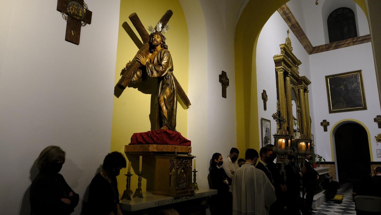 Imágenes del Via Crucis