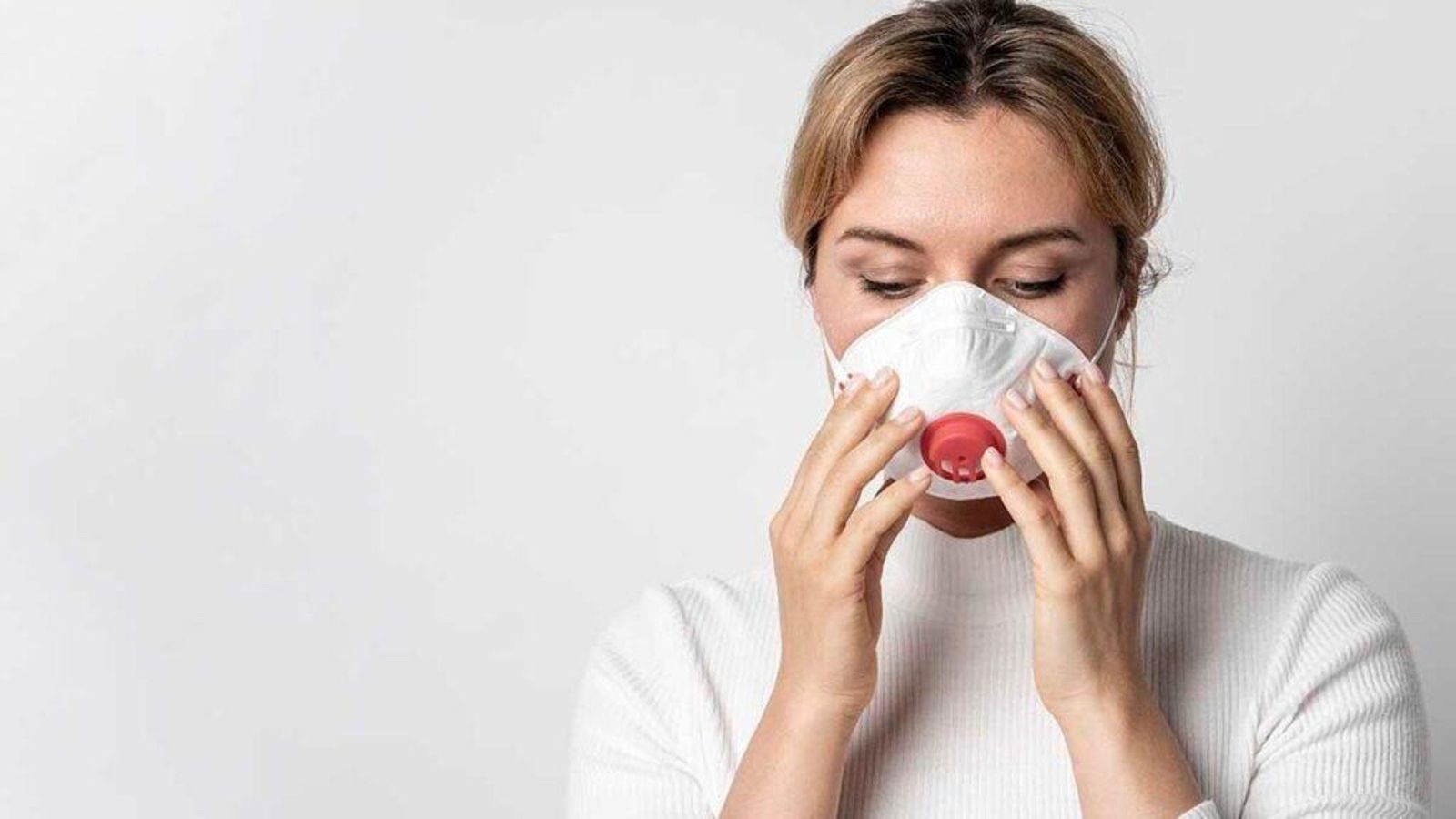 Mascarillas higiénicas con válvula