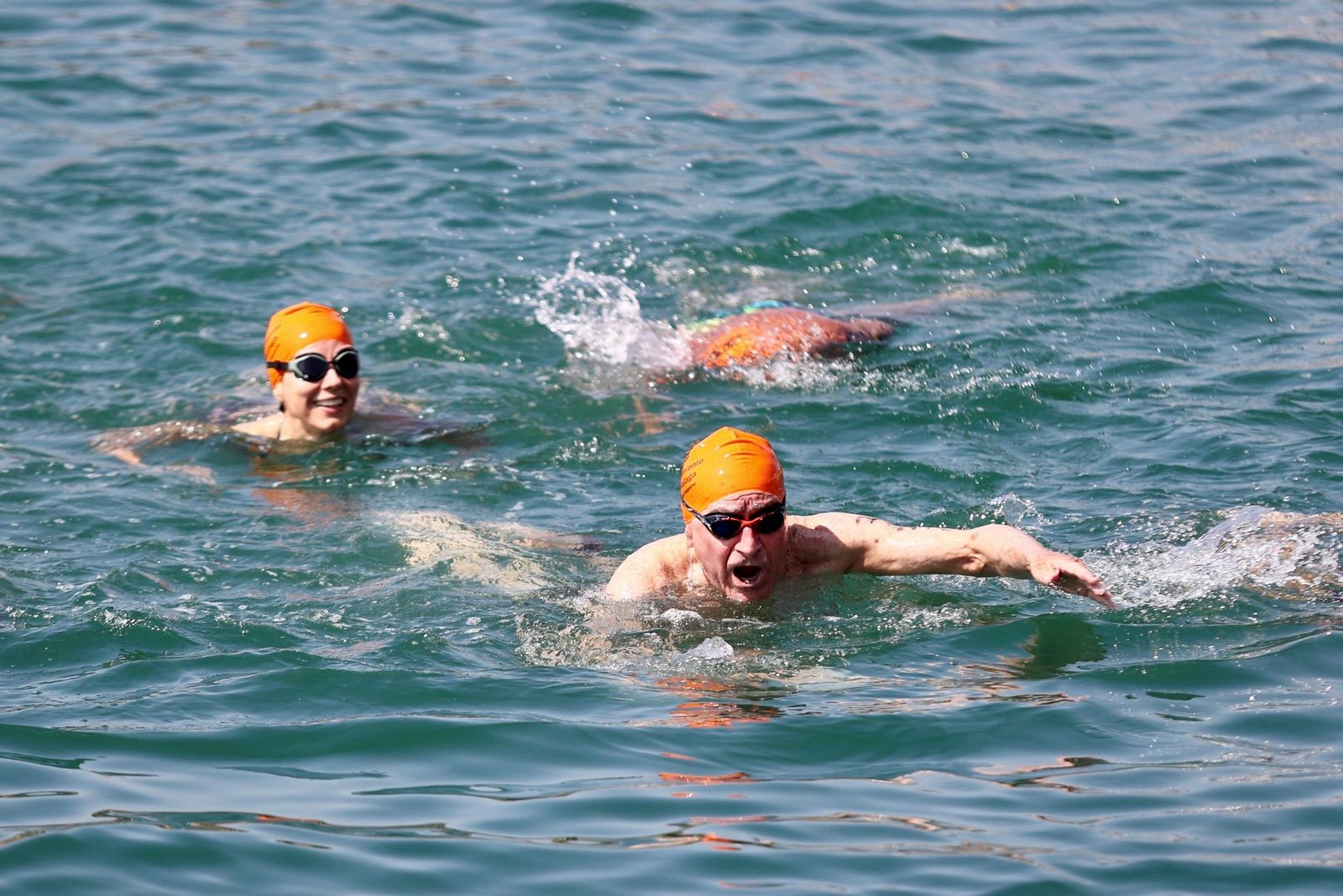 La Travesía a Nado del puerto de Málaga, en fotos