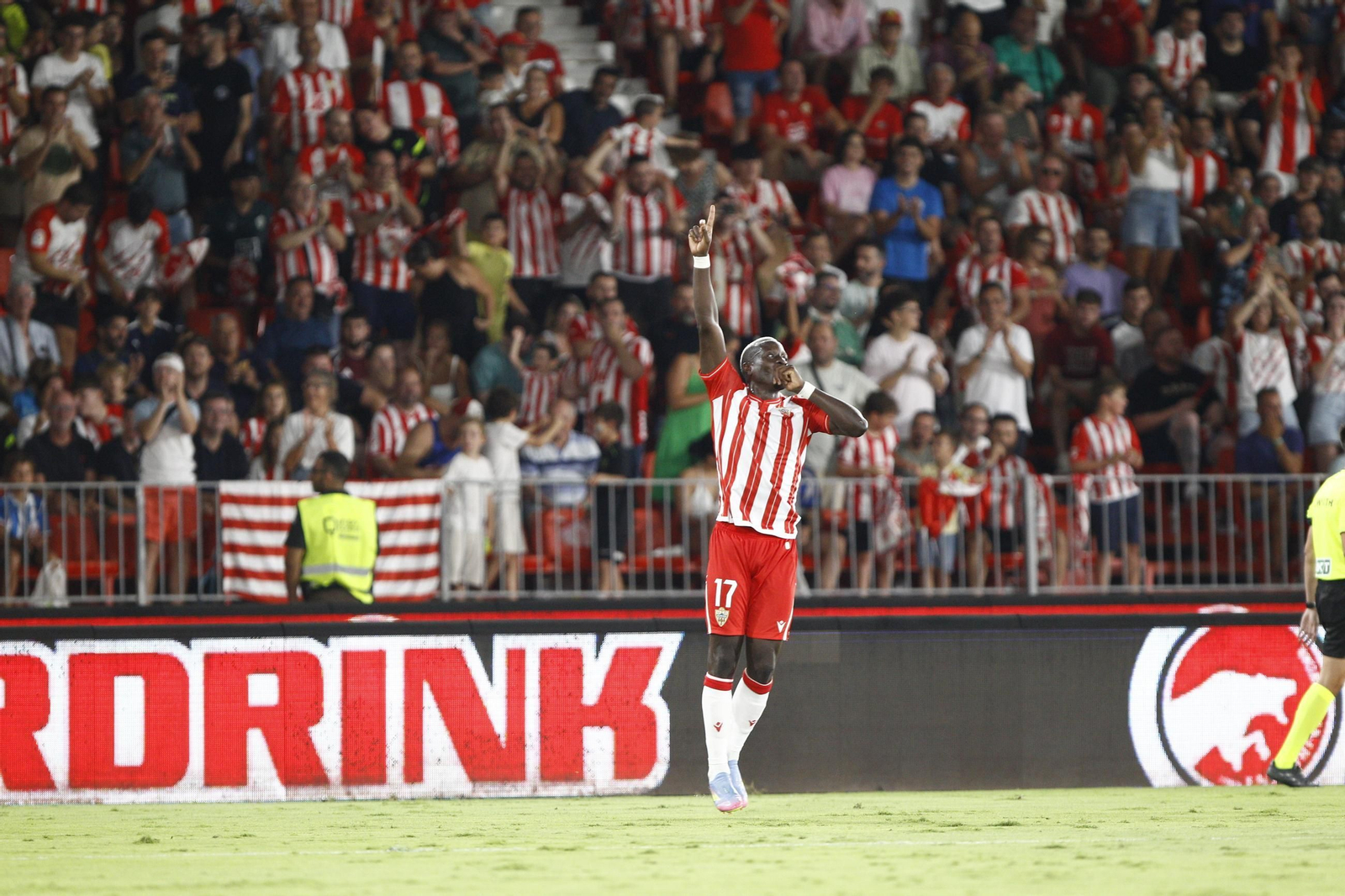 U.D. Almería-Albacete Balompié, en imágenes