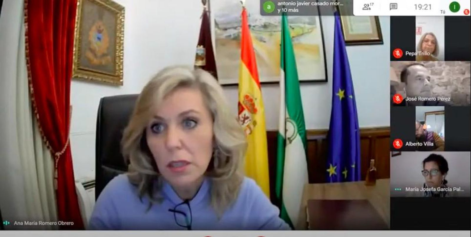 Pleno telemático de Montoro.