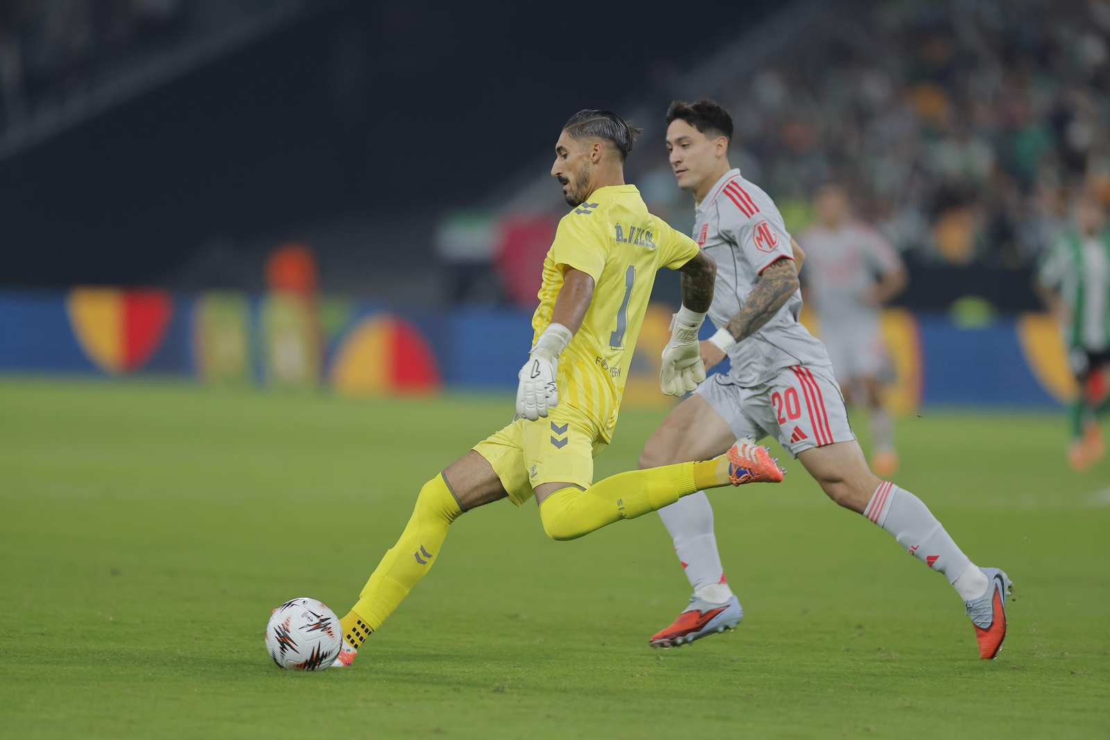 Las fotos del Betis - Olympique Lyonnais
