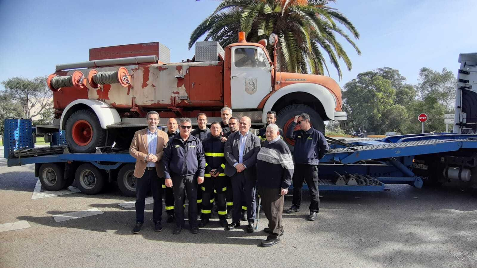 La recepción del Magirus en La Línea.