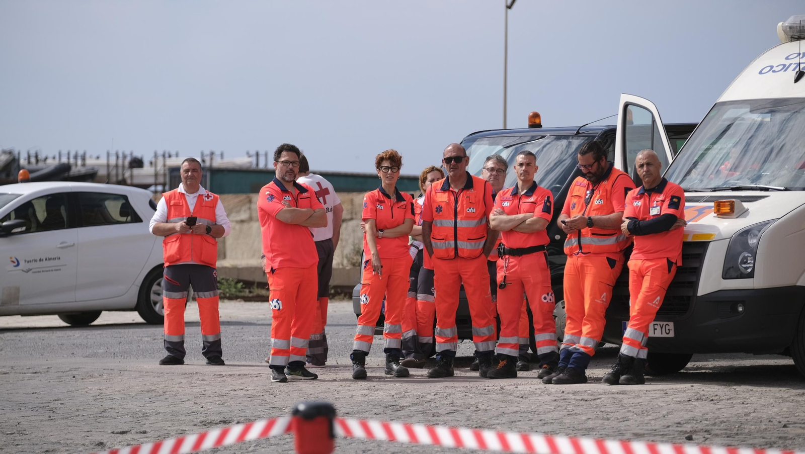 Ejercicio Marsec25 simulacro, en el Puerto de Almería, en imágenes