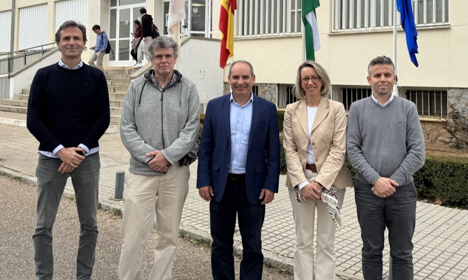 Equipo directivo de la Escuela Politécnica Superior de Belmez.