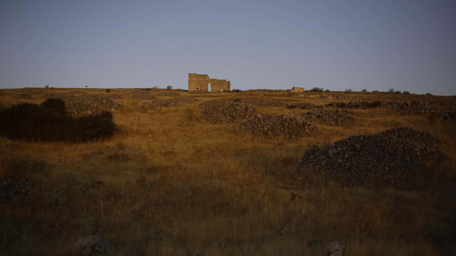 Encontramos el yacimiento romano de Acinipo cerca de Ronda.