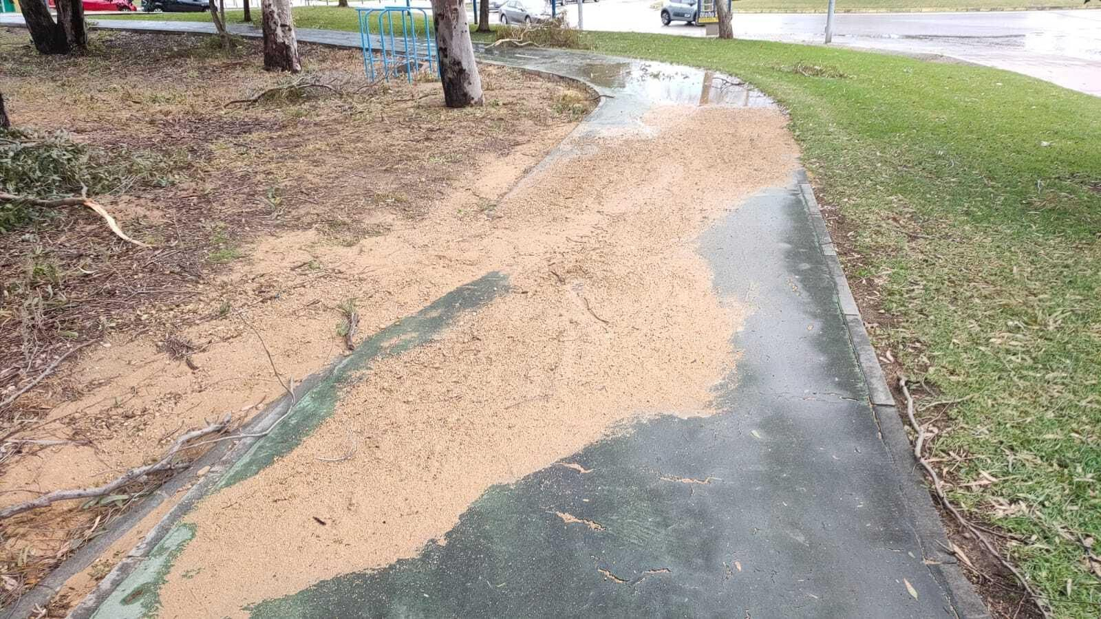 Las fotos de los lectores de Europa Sur del temporal Karlotta