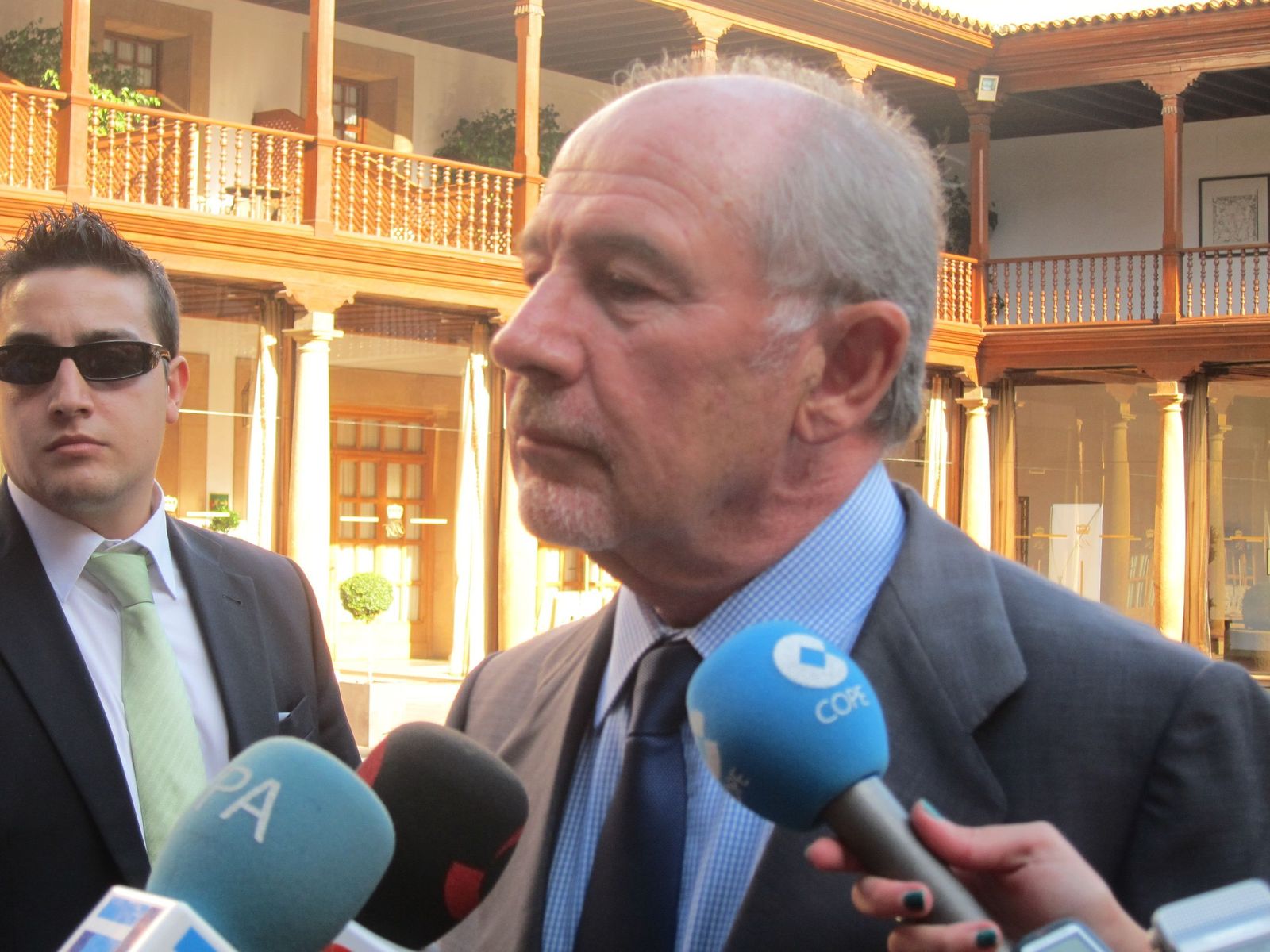 Imagen de archivo de Rodrigo Rato, exvicepresidente económico con José María Aznar.