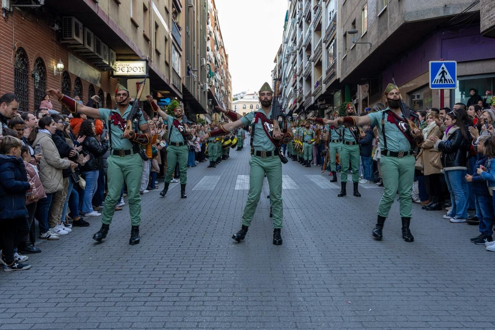 La Legión y el Cristo de la Buena Muerte es uno de los binomios de la Semana Santa.