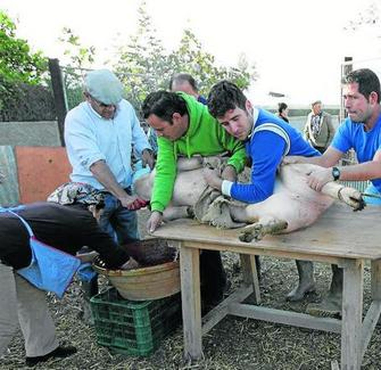 Matanza en el cortijo de San Francisco de La Cañada.