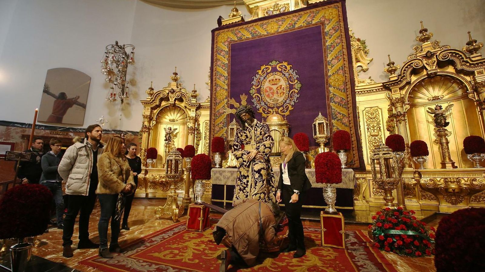 Besamanos del Señor del Gran Poder.