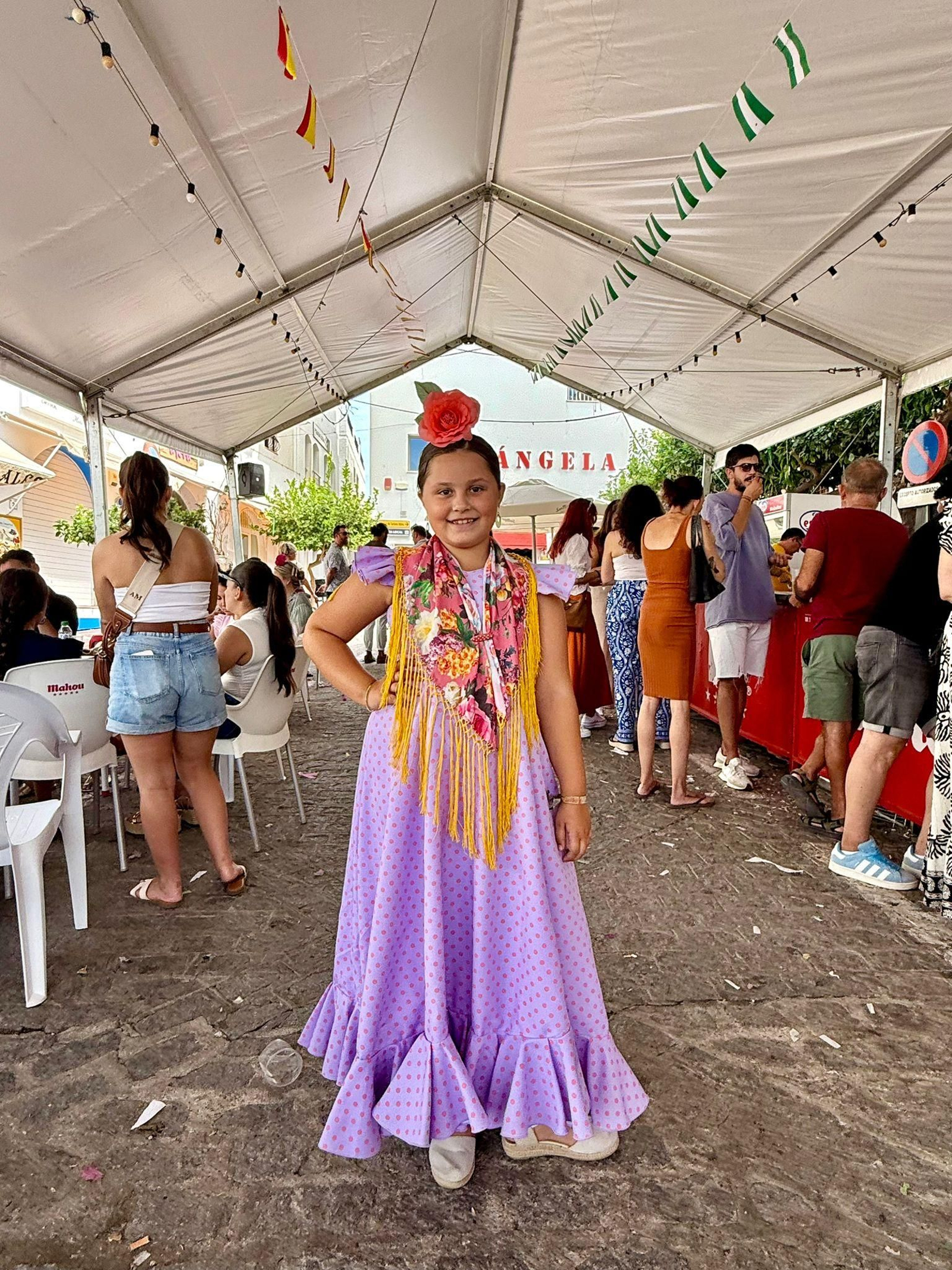 Las mejores imágenes de la Feria del Mediodía y la carrera de cintas infantiles de Mojácar