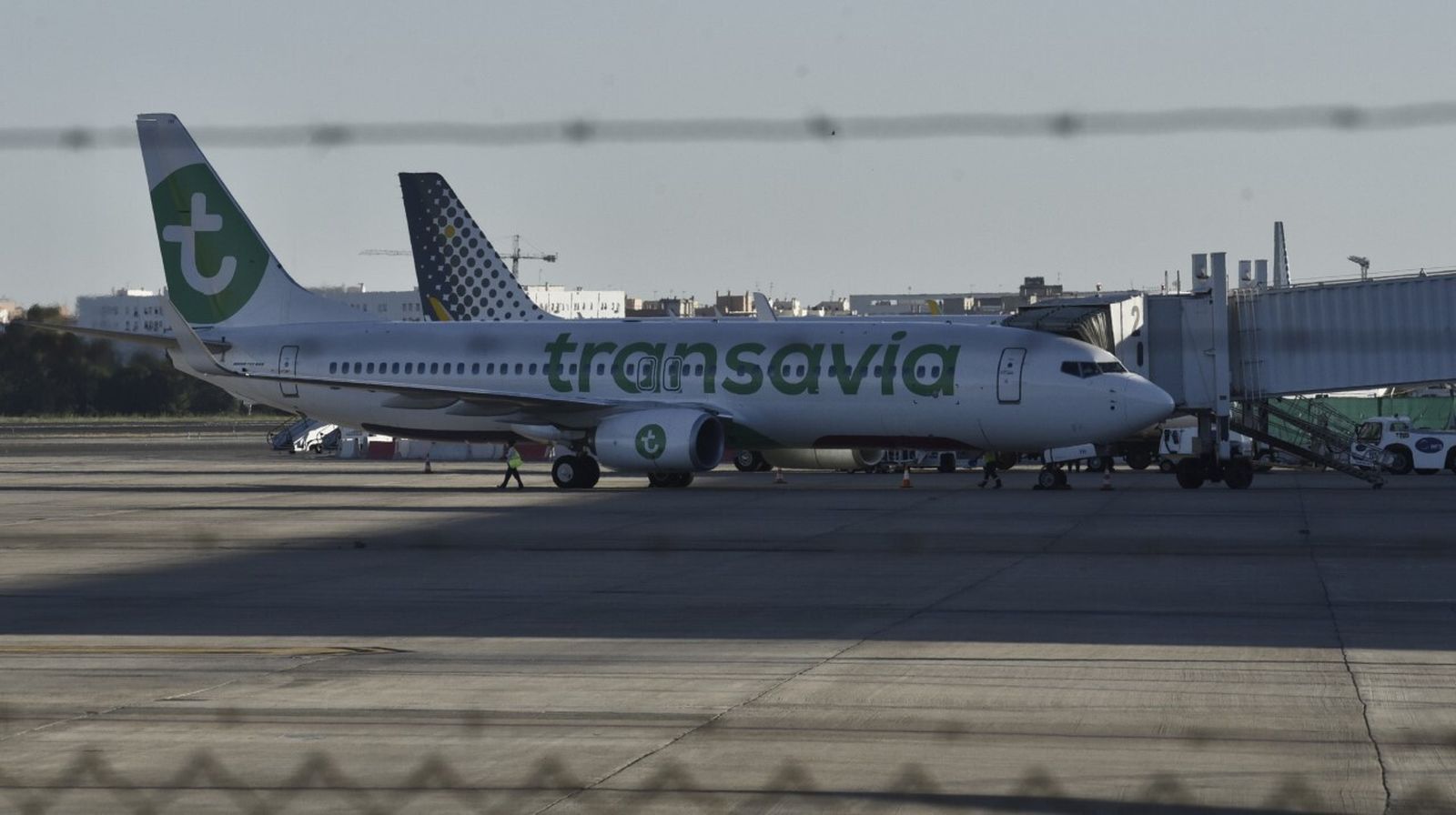 Primer vuelo internacional que llega a Sevilla tras la pandemia