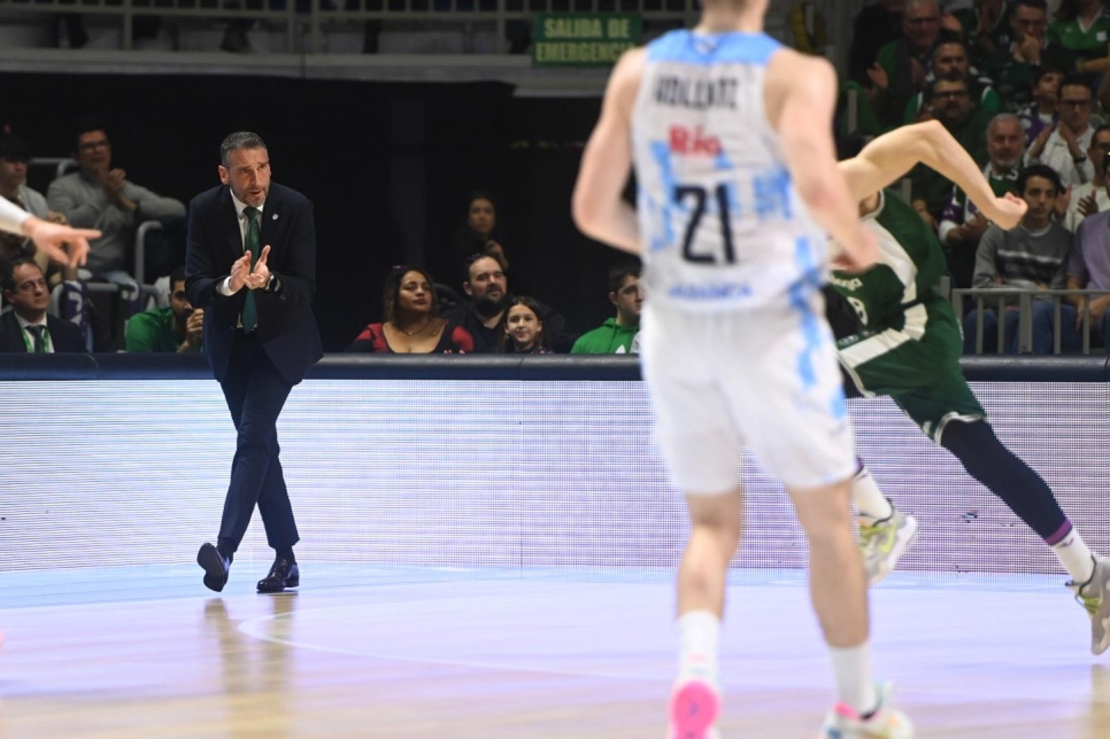 El Unicaja - Río Breogan, en fotos