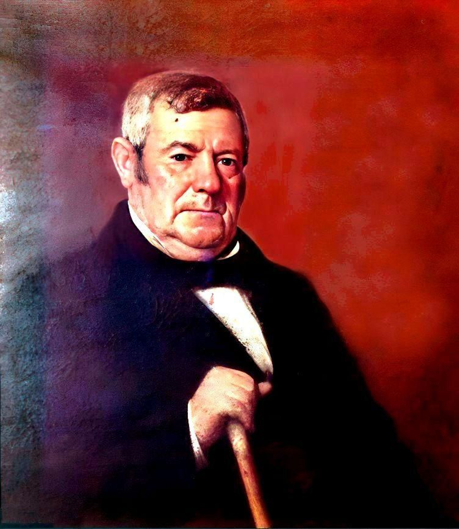 El bodeguero Iñigo Ruiz de Villegas Tagle pintado por Luis Sevil.