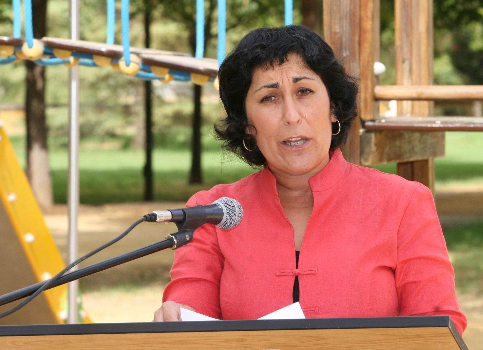 Eva Patricia Bueno durante su etapa como concejal en el Ayuntamiento de Sevilla