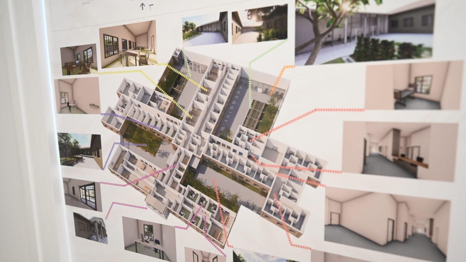 Planos del futuro Centro de Salud Mental en el Virgilio Castilla Planos del futuro Centro de Salud Mental en el Virgilio Castilla