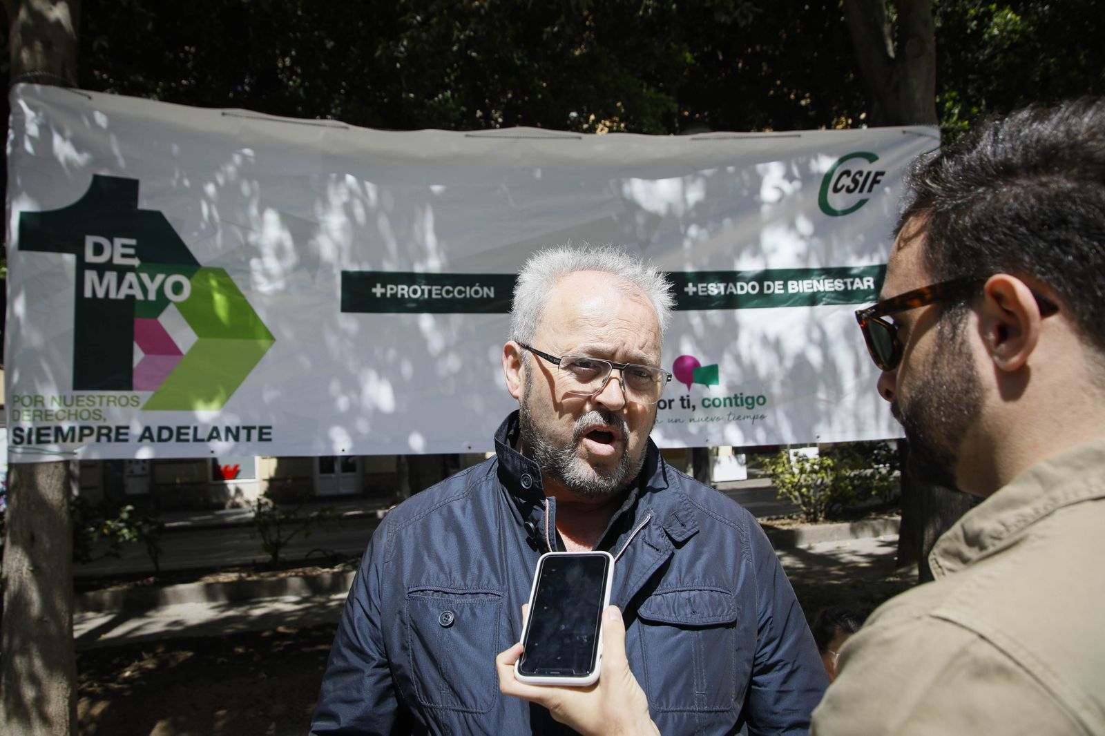 Las imágenes del CSIF en la celebración del Día del Trabajador en Almería