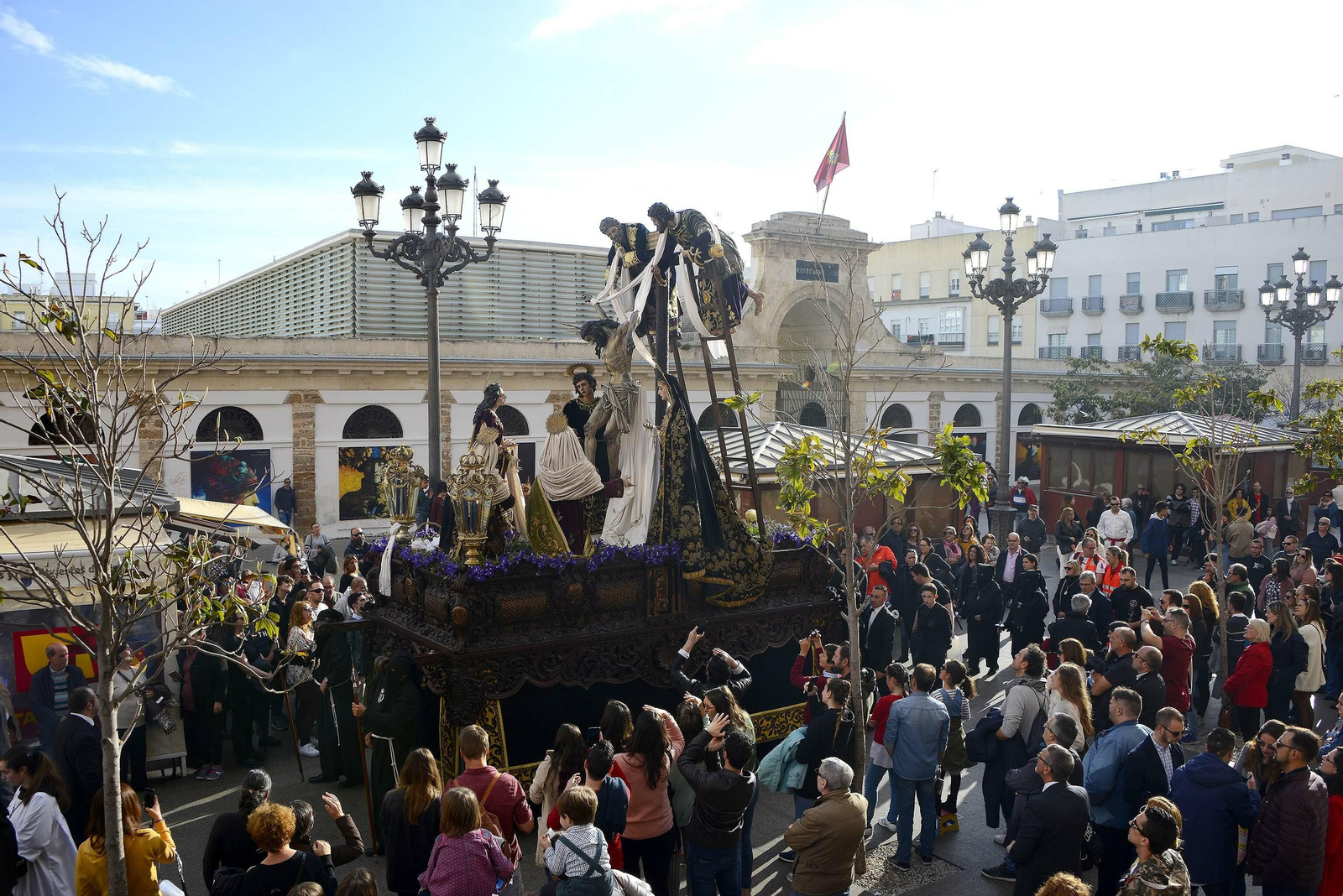 El descendimiento en imágenes