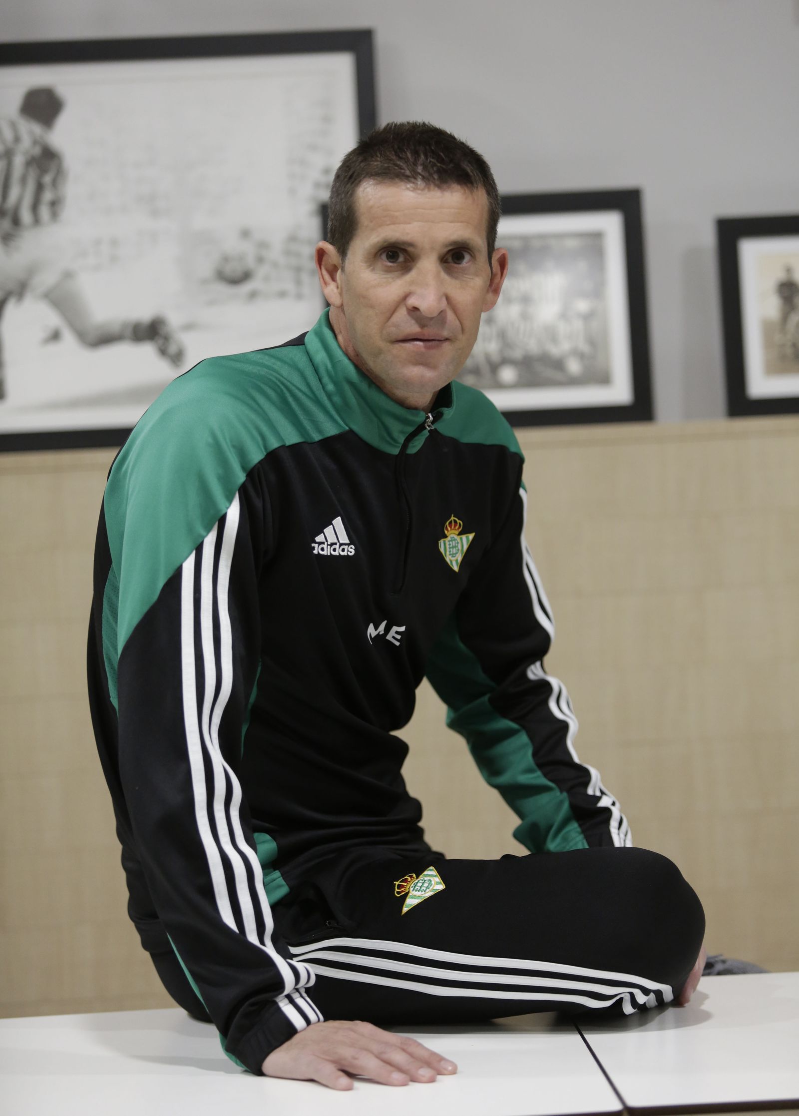 Merino, en su etapa de primer entrenador.