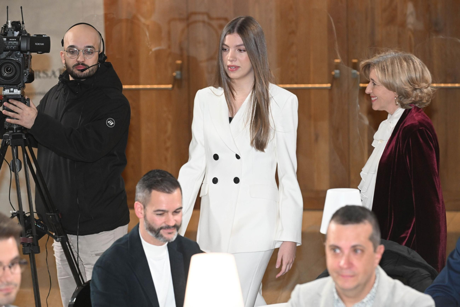El álbum del primer acto institucional presidido por la infanta Sofía