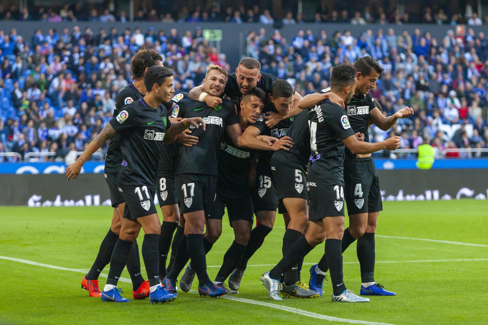 Las fotos del Deportivo - Málaga CF