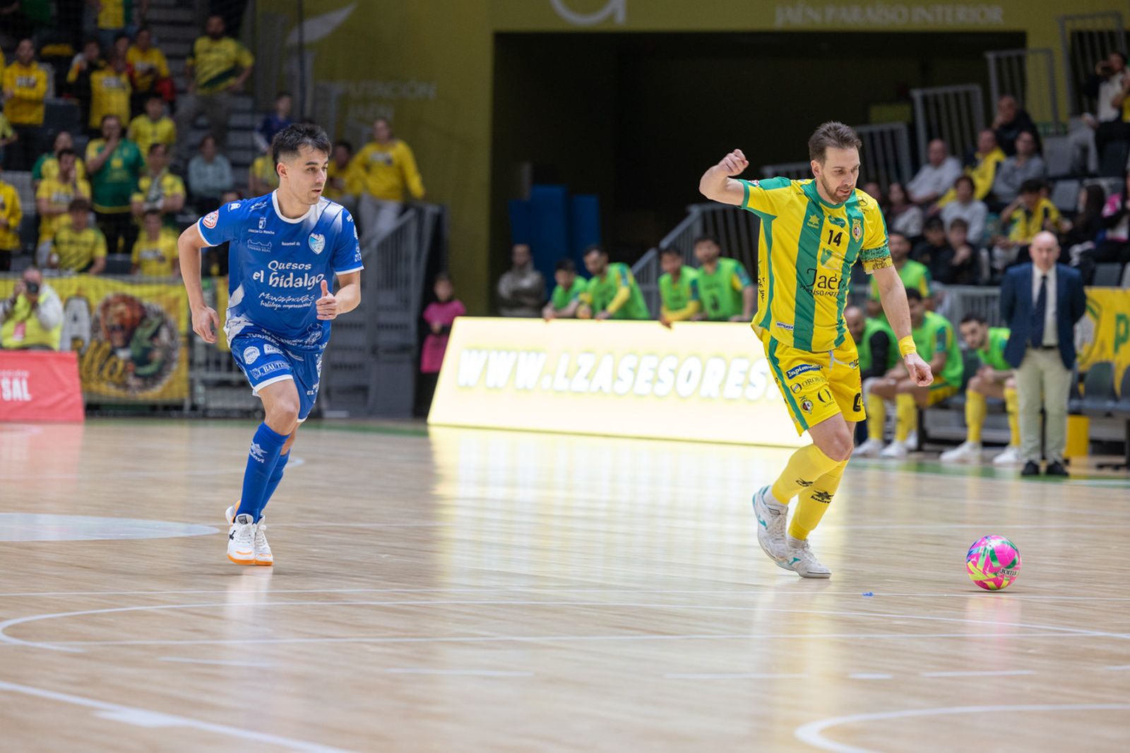 La victoria copera del Jaén FS sobre Quesos El Hidalgo Manzanares