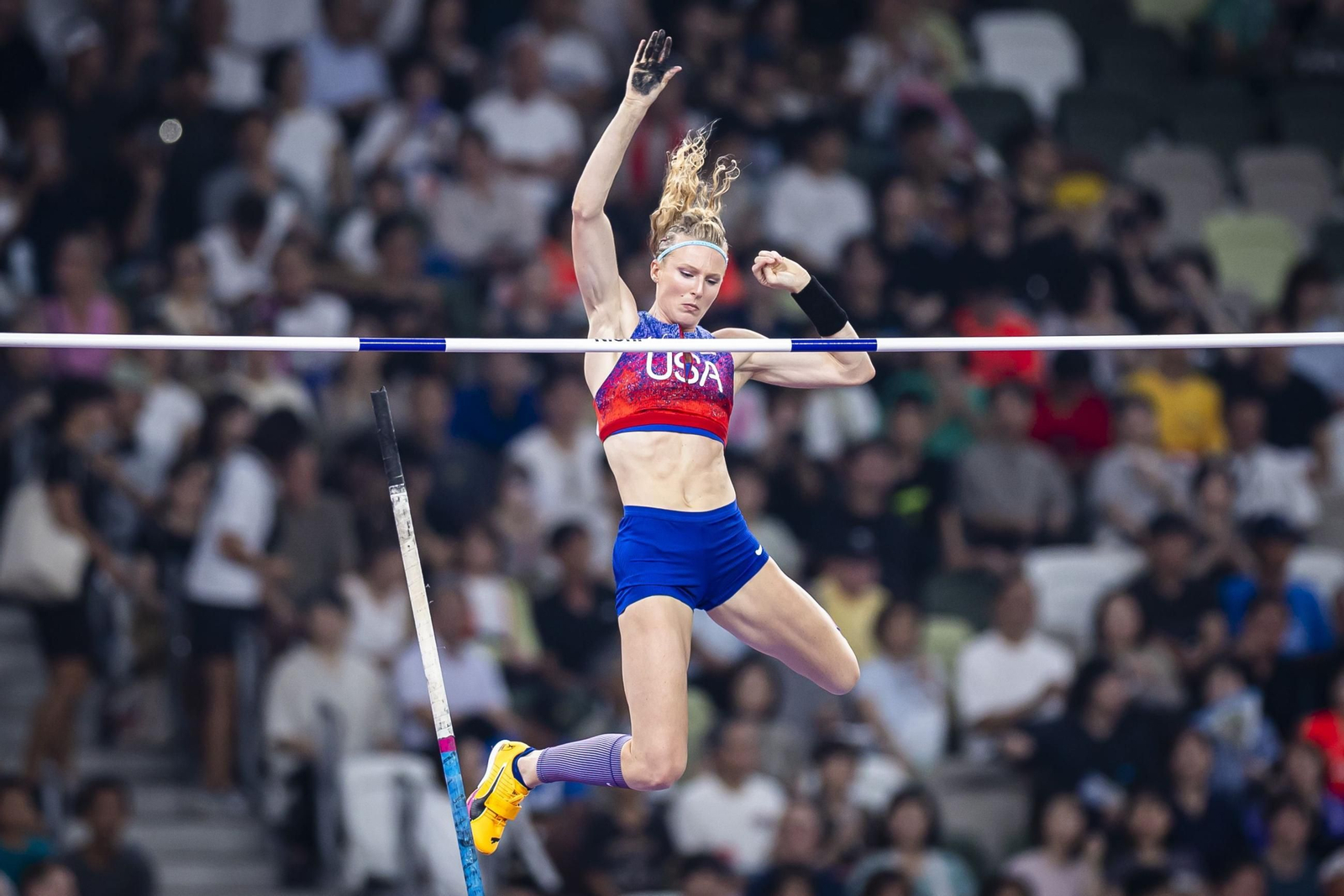 Las fotos de la lesión de Jordan Díaz y del resto de la jornada del Mundial de atletismo