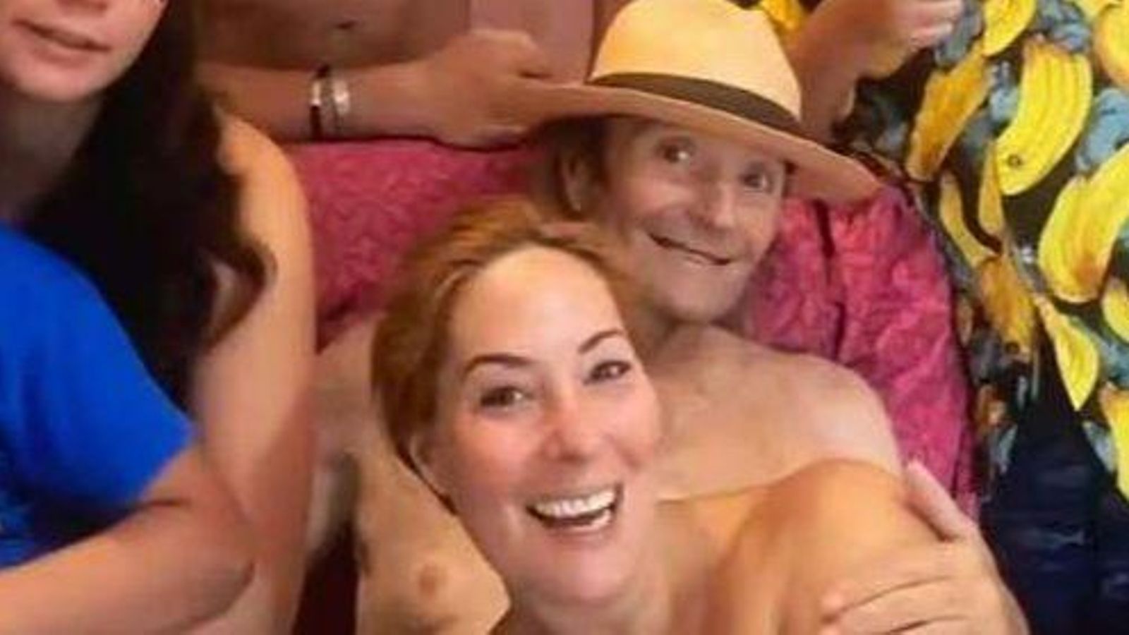 Amador Mohedano y su hija Chayo en una foto compartida en redes