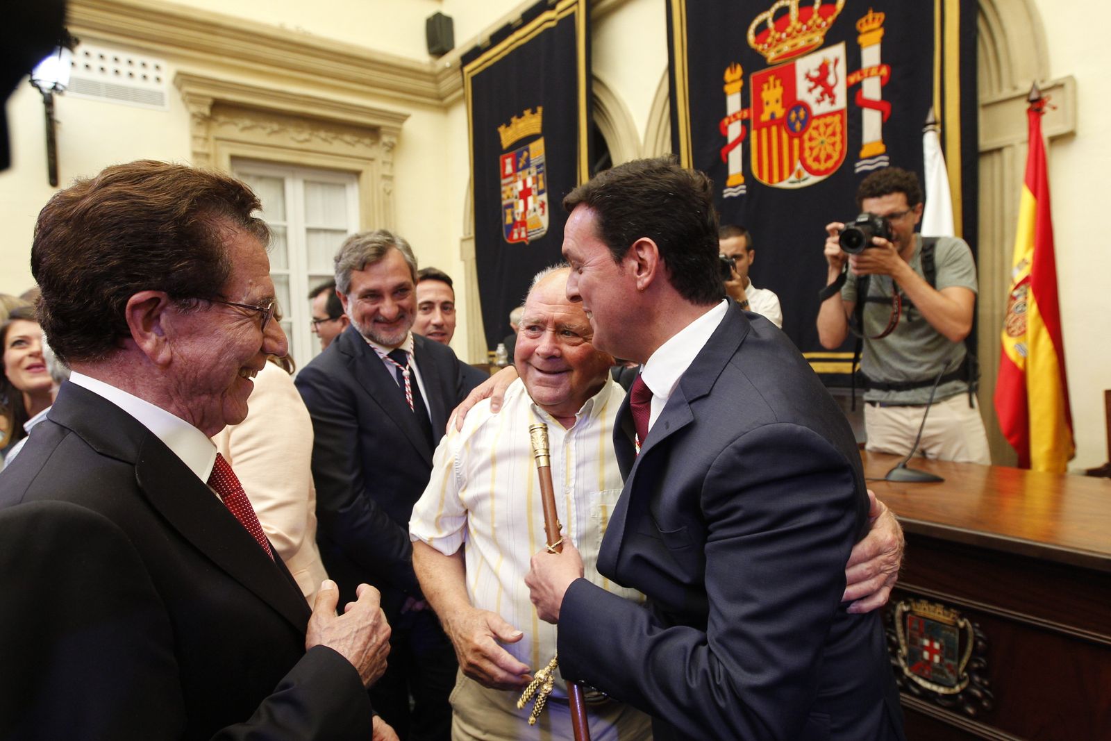 Pleno investidura Presidente Diputación de Almería. Javier Aureliano García