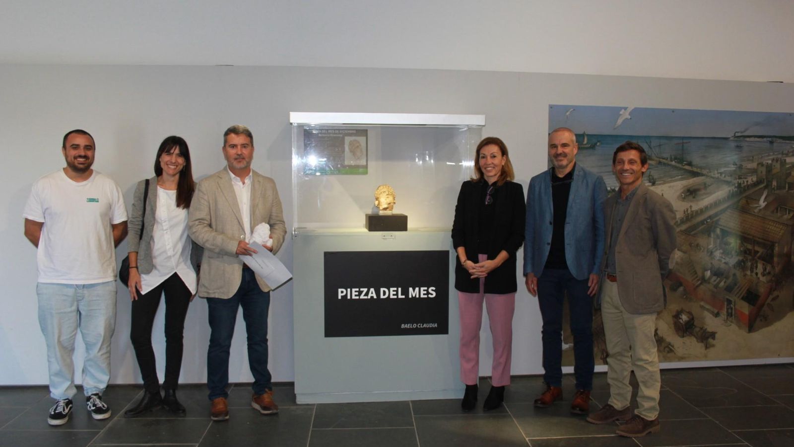 La cabeza de Junia Rufina localizada en Baelo Claudia será la pieza del mes en el conjunto arqueológicos