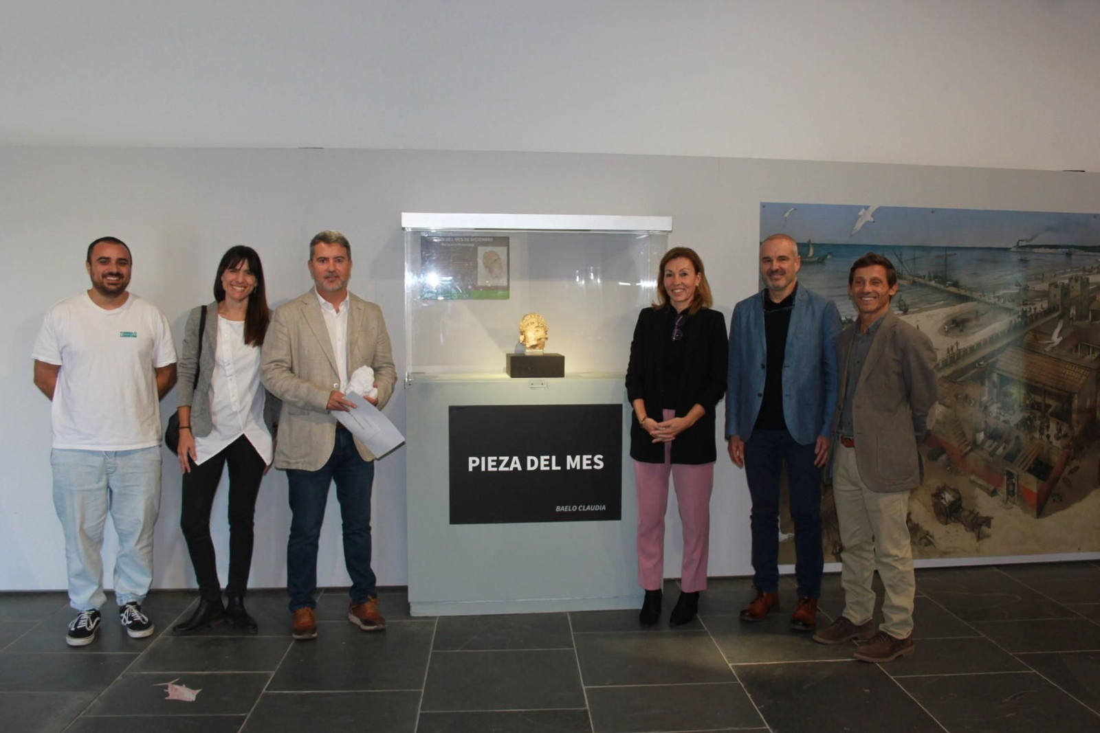 La cabeza de Junia Rufina localizada en Baelo Claudia será la pieza del mes en el conjunto arqueológicos