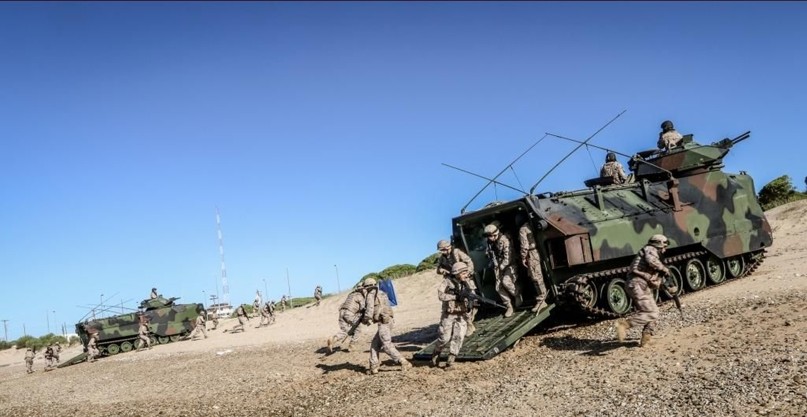 Las mejores imágenes del Tercio de Armada en el ejercicio Aldefibex