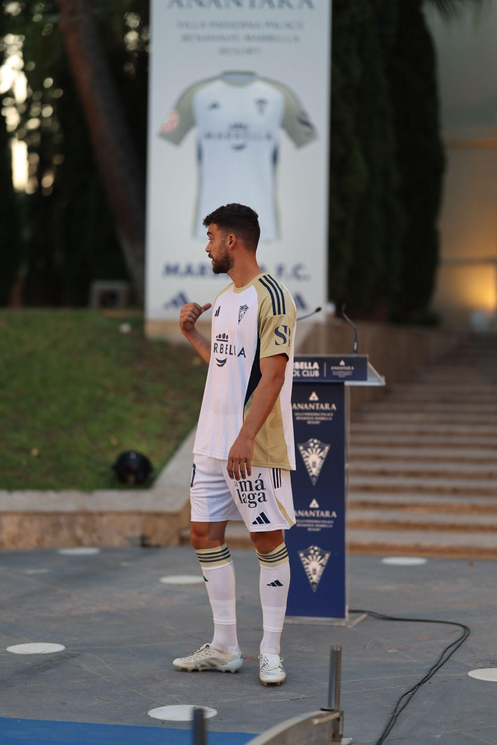 Así son las camisetas del Marbella FC 2025/2026