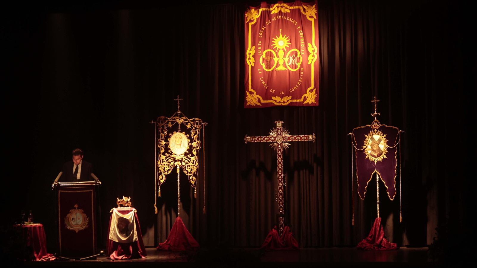 El pregón de la Semana Santa de La Línea 2024, en imágenes