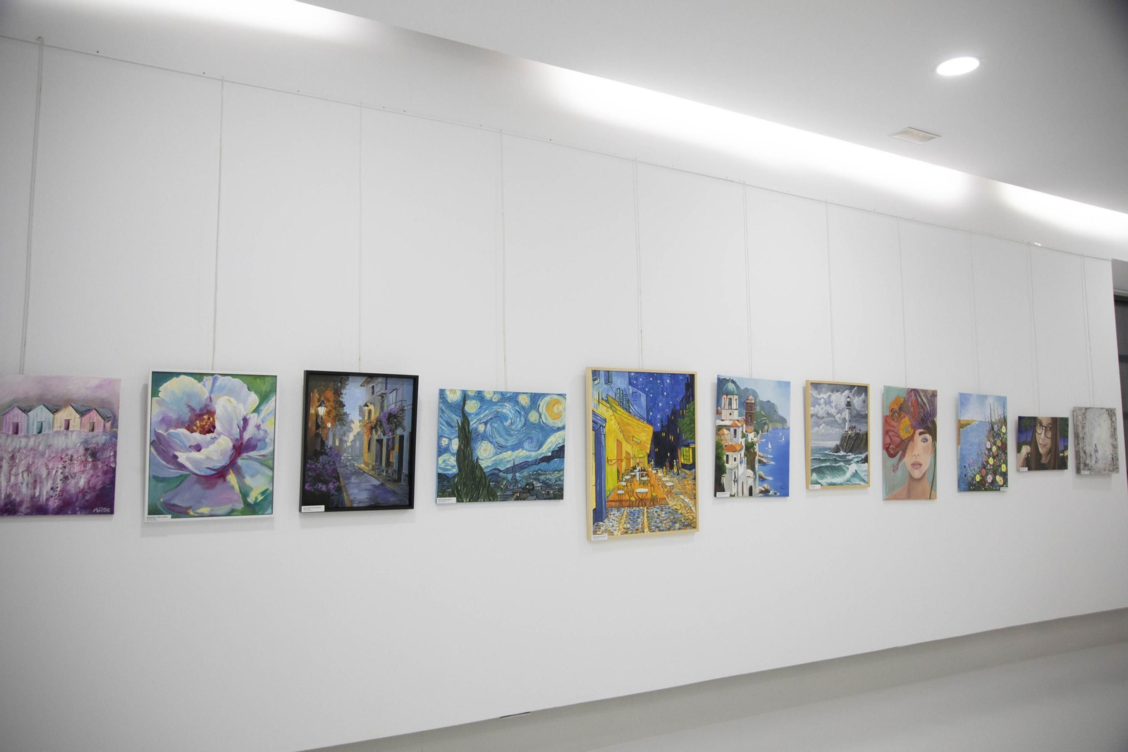 Las imágenes de la exposición de arte de la Escuela de Artepintura de Almería