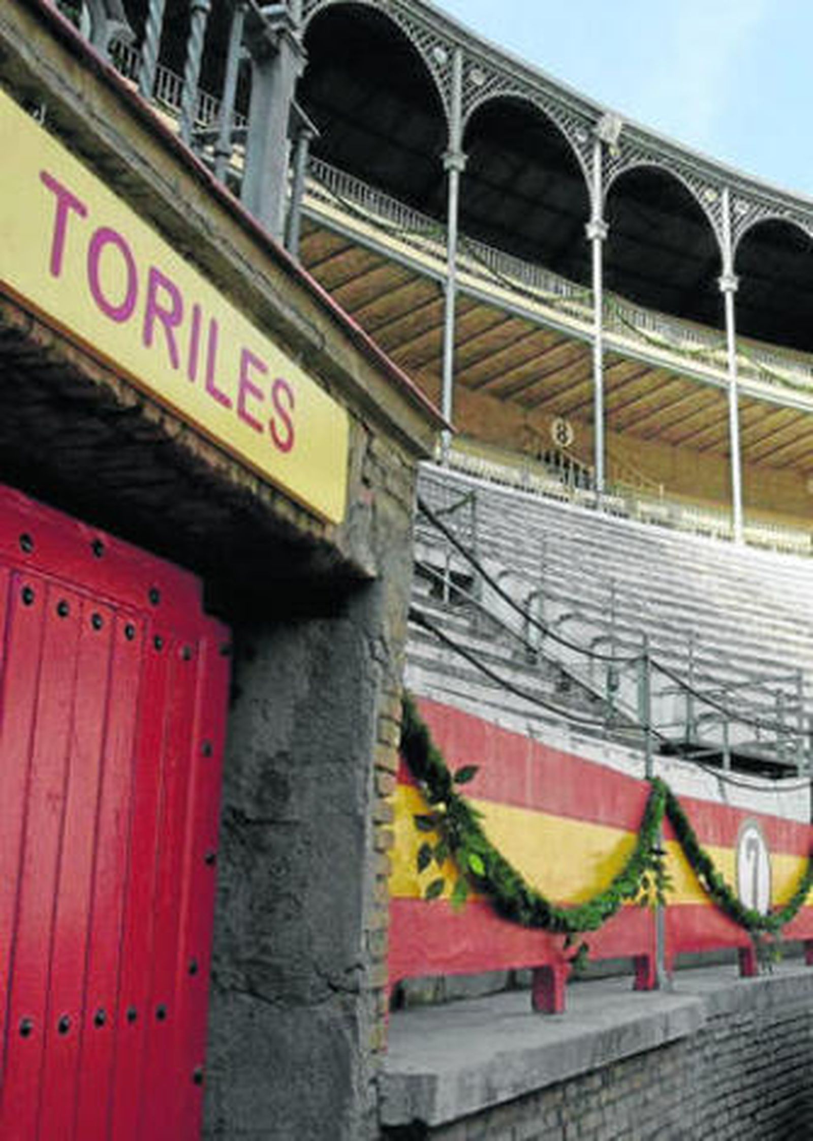 Una imagen de los toriles de la plaza de toros de Granada.