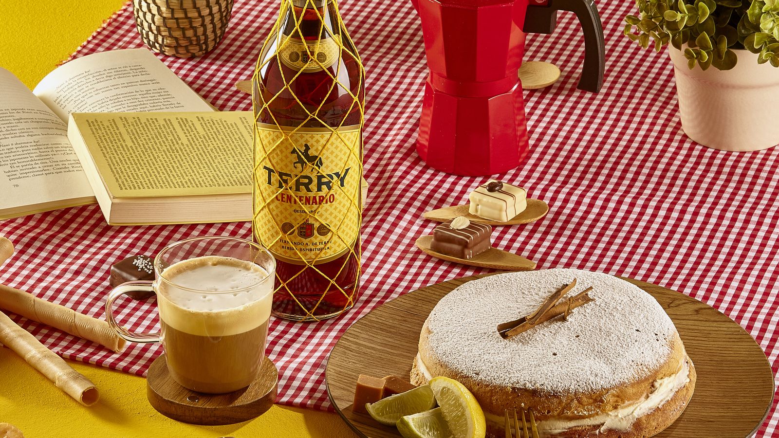 Las sobremesas serán perfectas gracias al toque único de Terry.