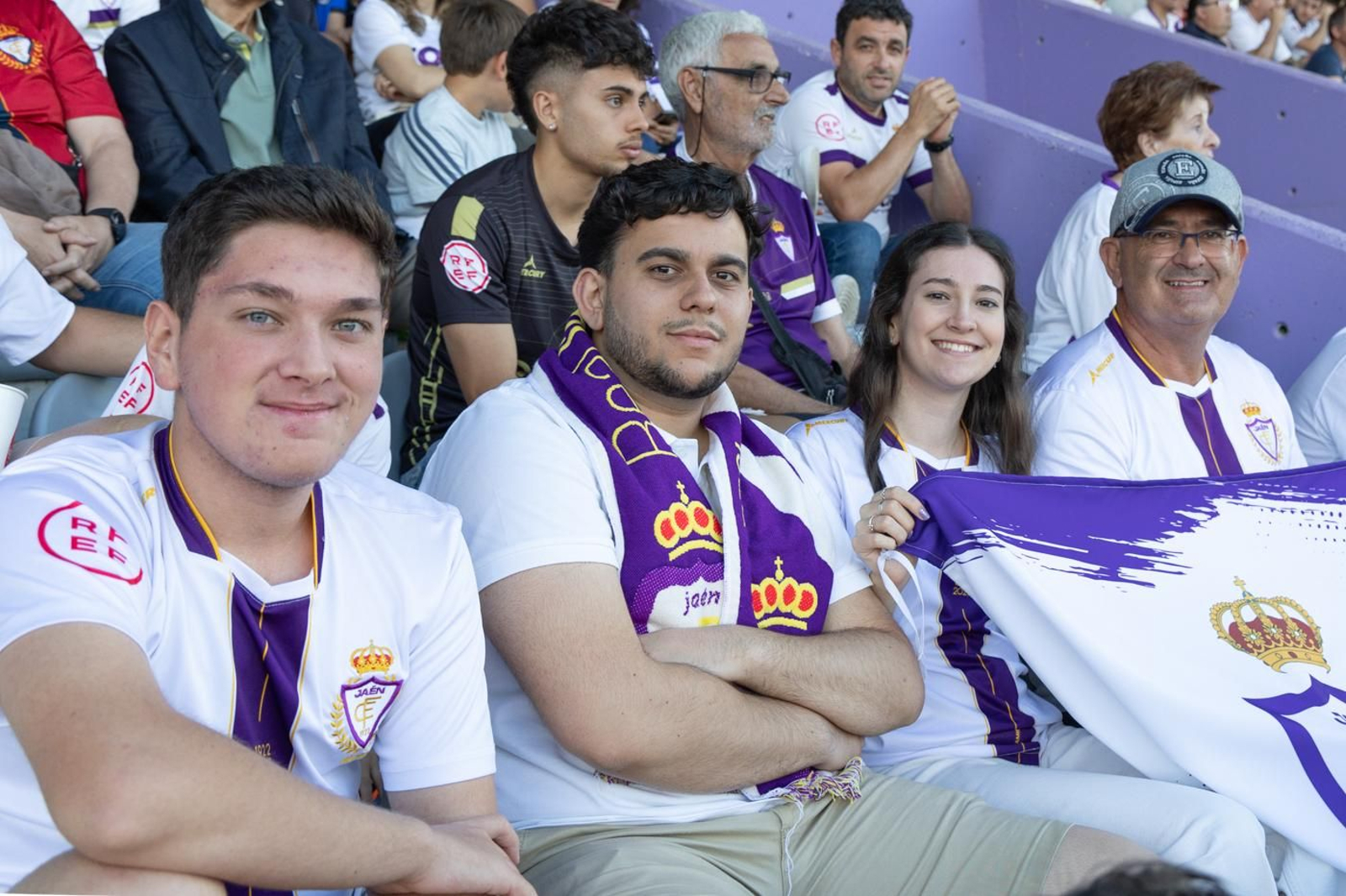 La afición del Real Jaén, su principal valor, en imágenes