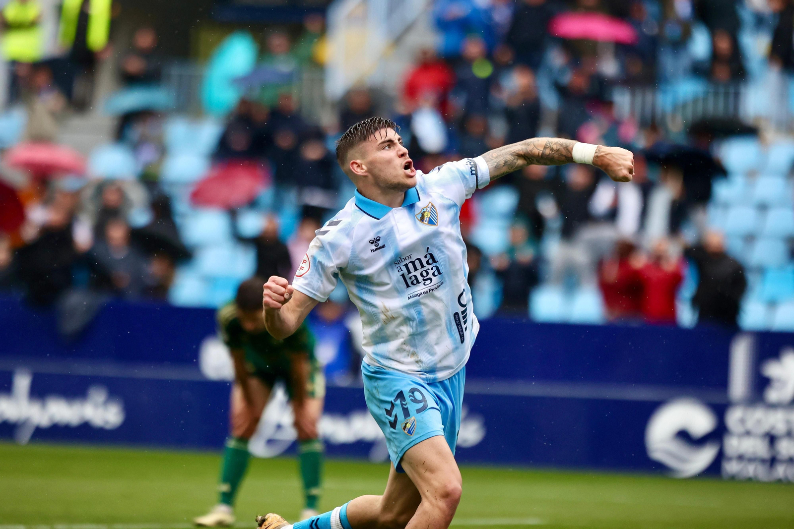 El Málaga CF-Linares Deportivo, fotos El Málaga CF-Linares Deportivo, fotos