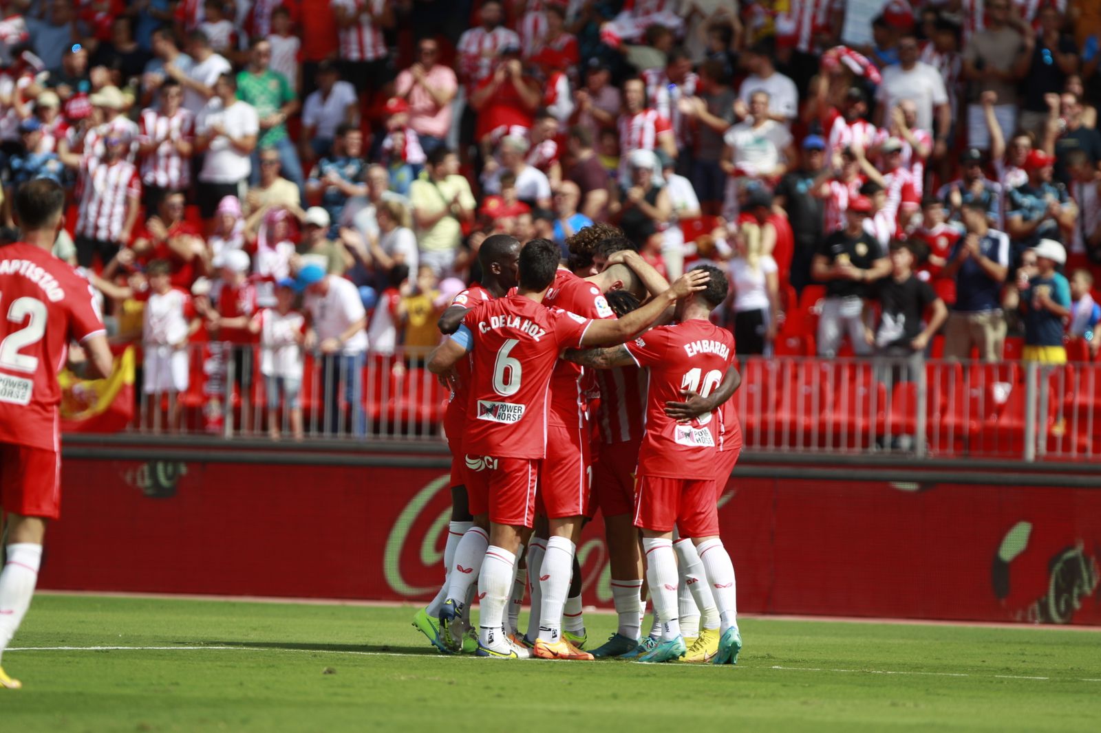 Imágenes de la U.D. Almería-Rayo Vallecano