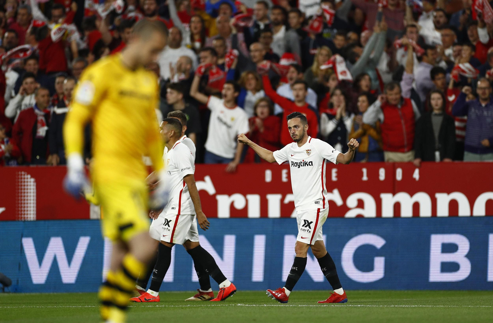 Las imágenes del derbi Sevilla-Betis