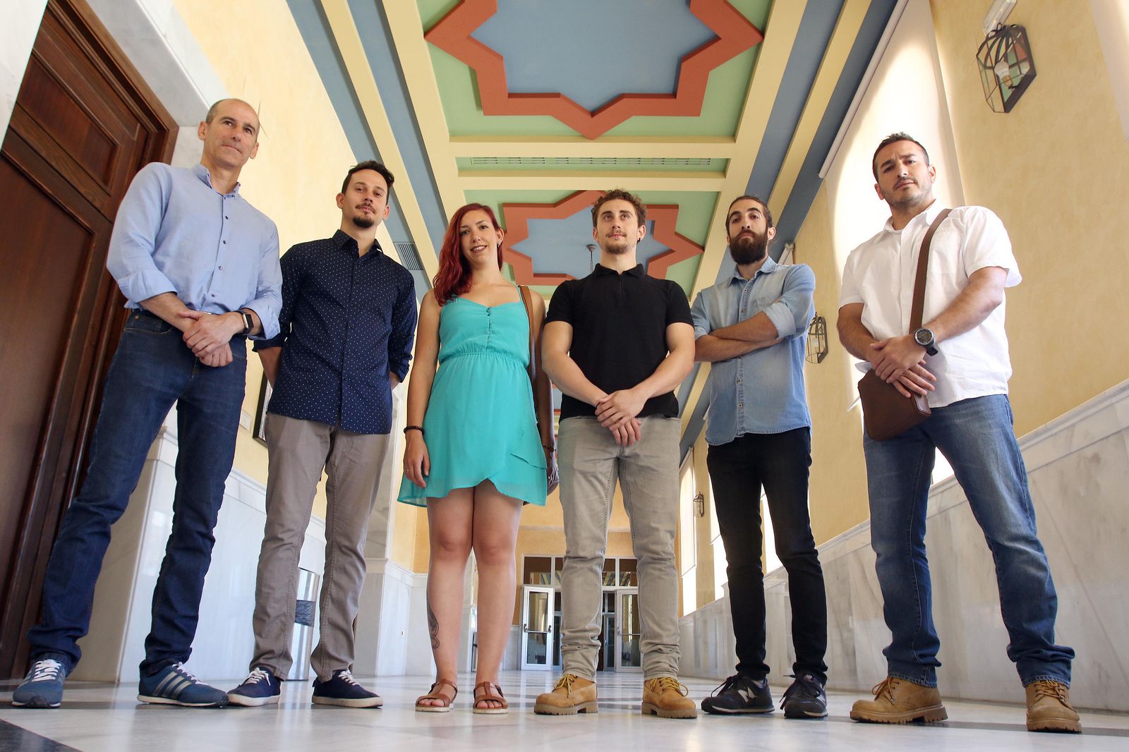 Miembros del proyecto de la UCA liderado por  Alberto Redondo.