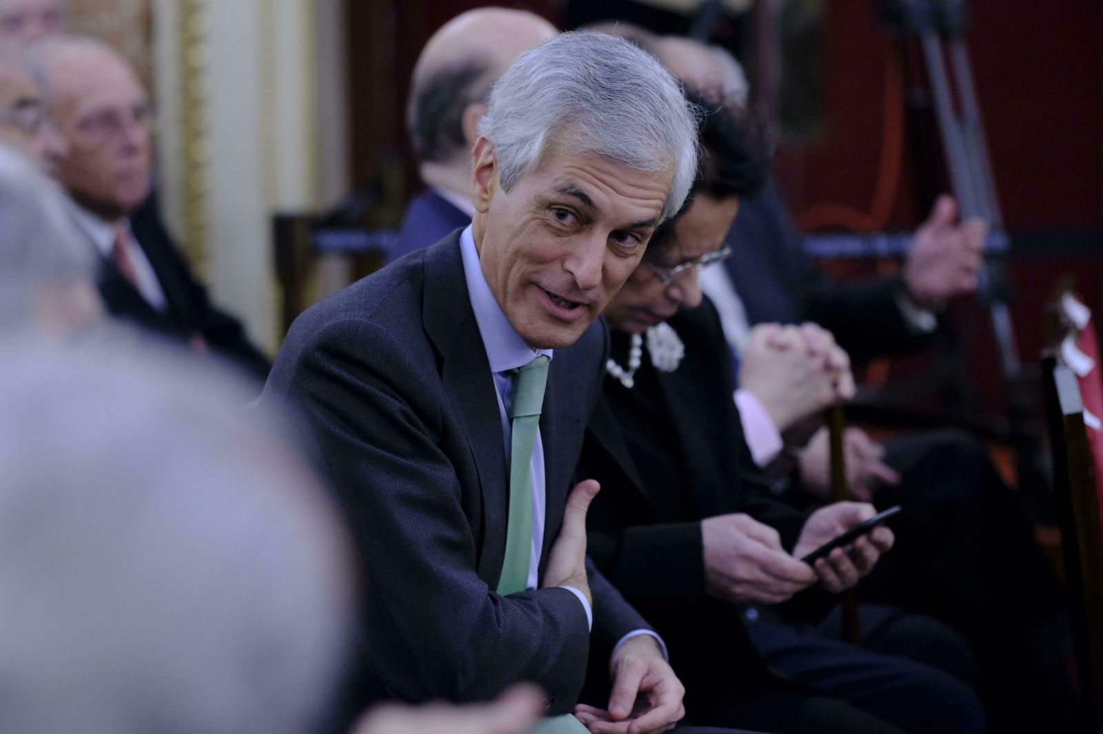 Las imágenes del homenaje a Pérez Llorca en el Congreso